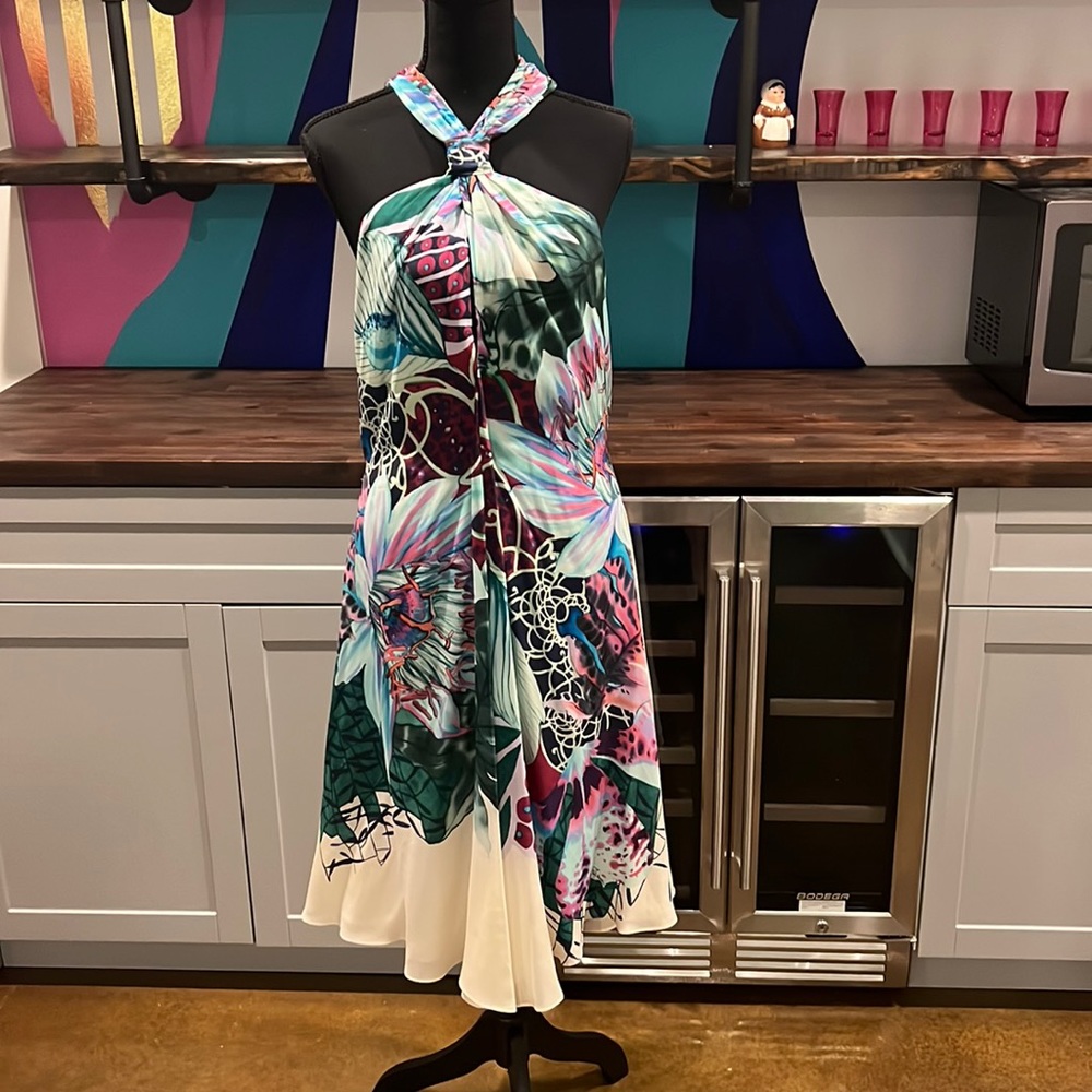 Roberto Cavalli gown dress halter top